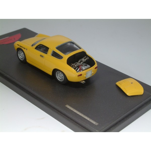 Fiat Abarth 1000 bialbero 1961 stradale giallo con motore - Standard Built 1:43 